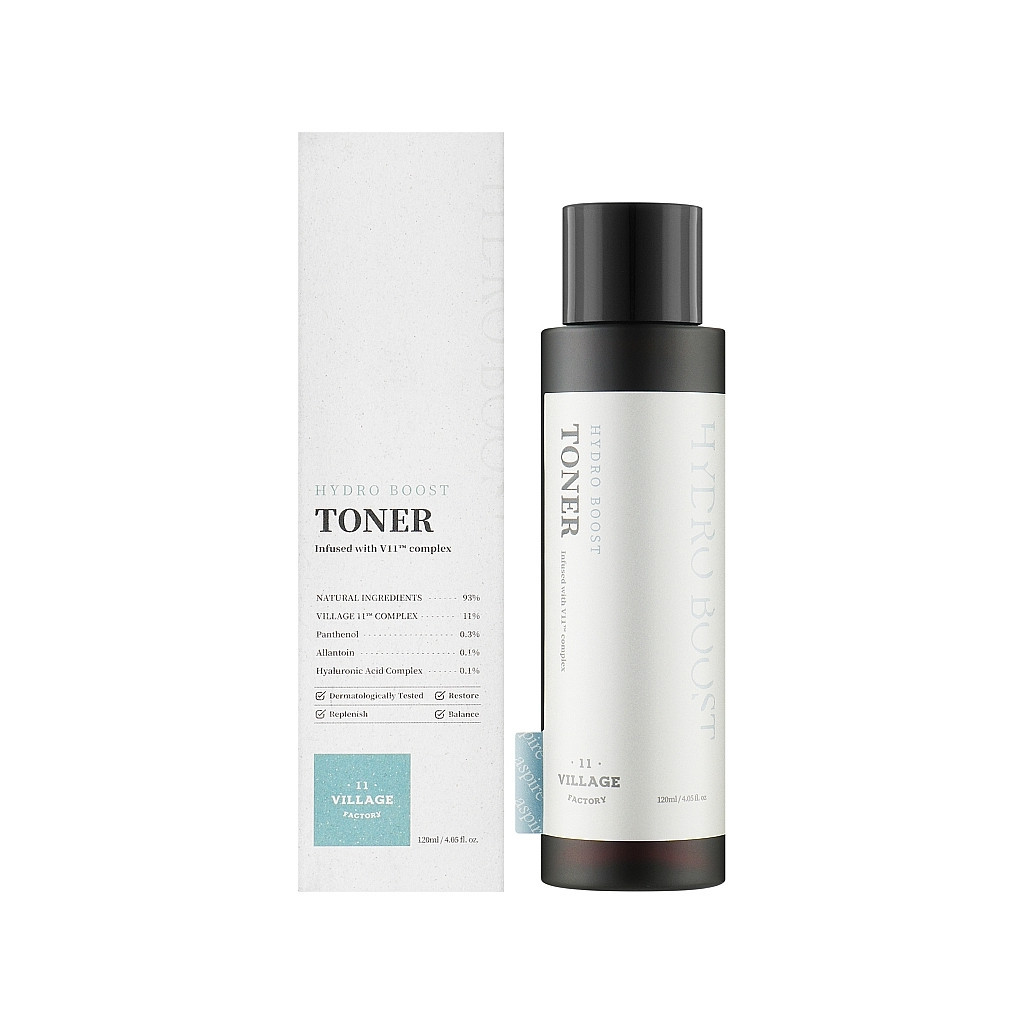 Тонік для обличчя Village 11 Factory Hydro Boost Toner 120 мл (8809663754457) - зображення 1