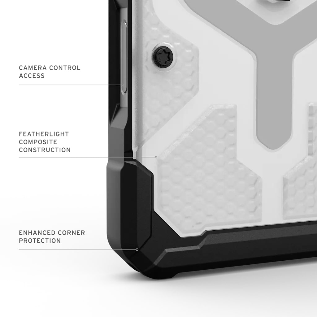 Чохол до мобільного телефона UAG Pathfinder Clear MagSafe iPhone 17 Pro Max Ice/Silver (114552114333) - зображення 5
