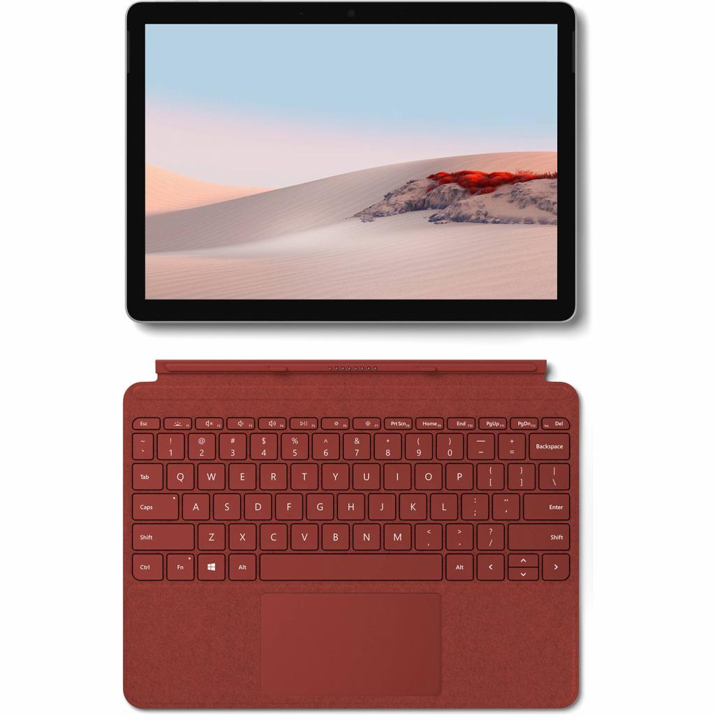 Чохол до планшета Microsoft Surface GO Type Cover Poppy Red (KCS-00090) - зображення 2