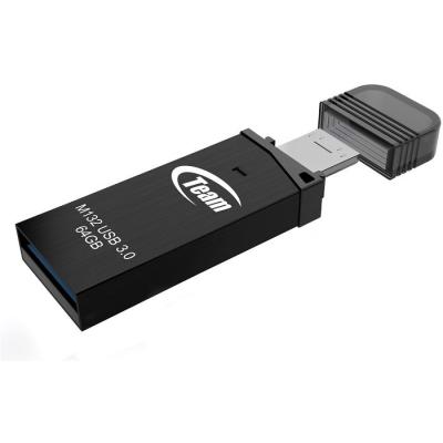 USB флеш накопичувач Team 64GB M132 Black USB 3.0 (TM13264GB01) - зображення 2