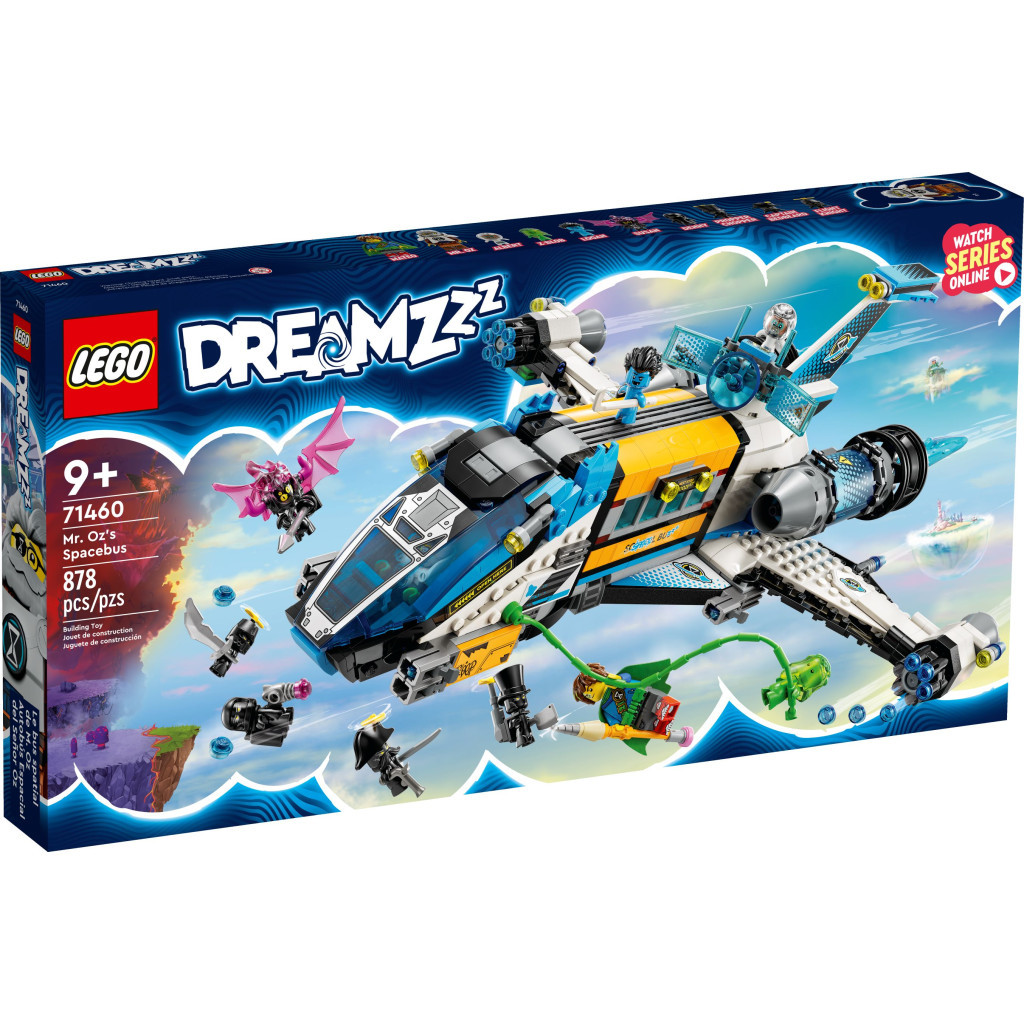 Конструктор LEGO DREAMZzz Космічний автобус пана Оза 878 деталей (71460) - зображення 1