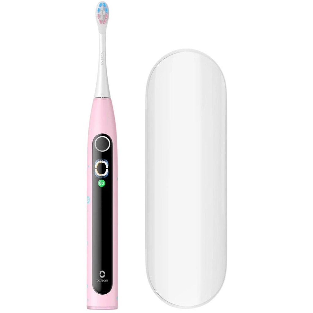 Електрична зубна щітка Oclean X Kids Set Electric Toothbrush Pink (6970810557220) - зображення 4