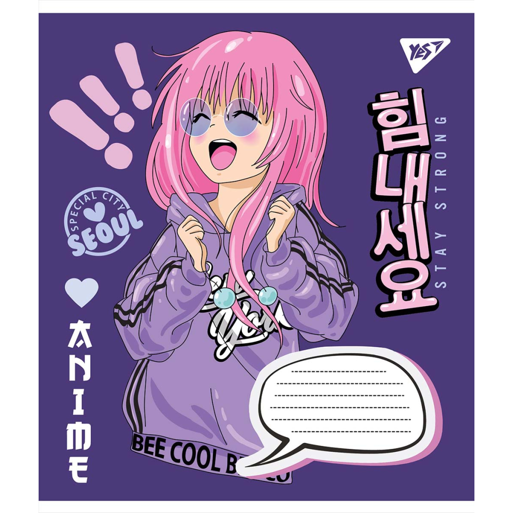 Зошит Yes А5 Japan Tokyo 36 аркушів, клітинка (766412) - зображення 1