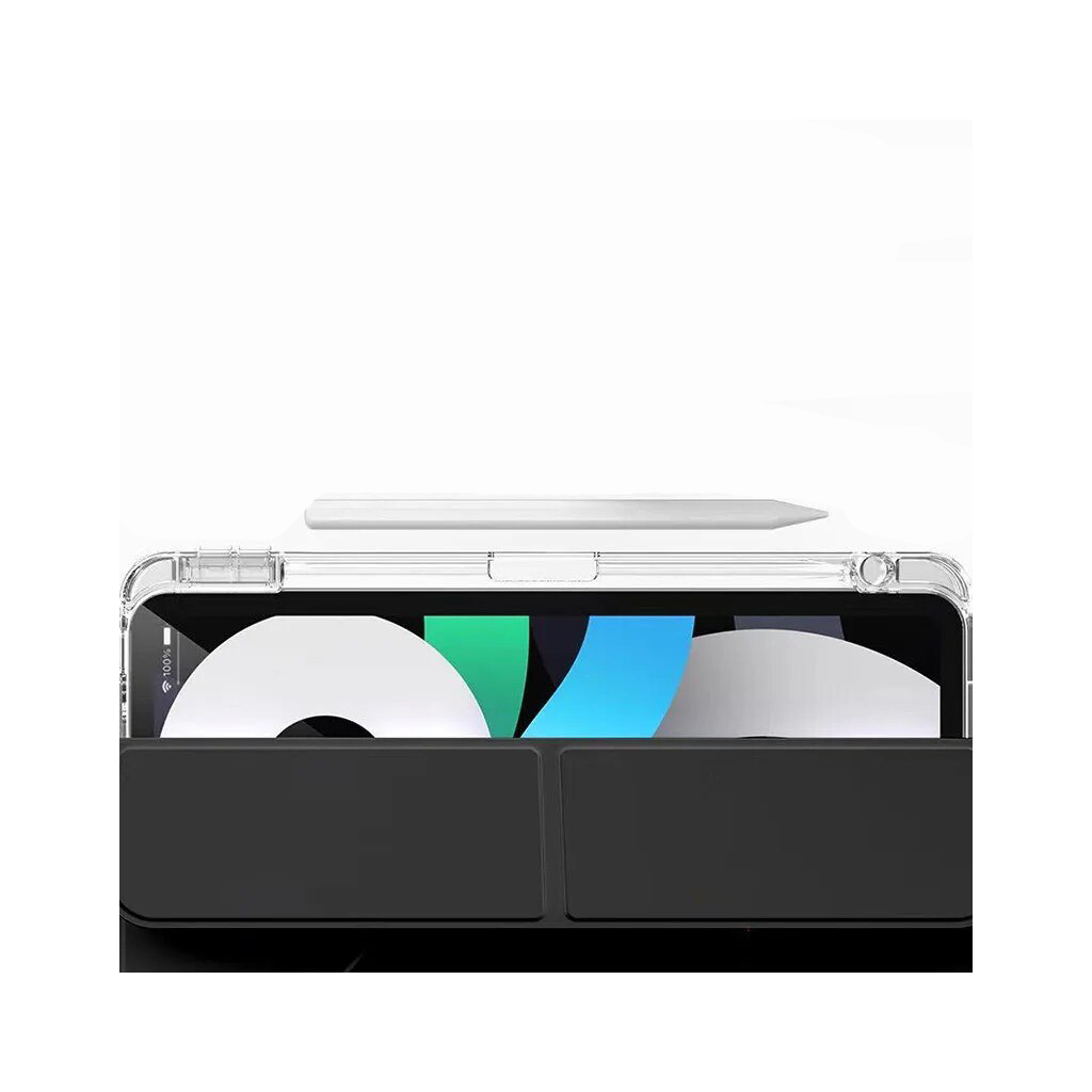 Чохол до планшета BeCover Ultra Slim Origami Transparent Apple iPad Pro 13" M4 2024 Black (711693) - зображення 2