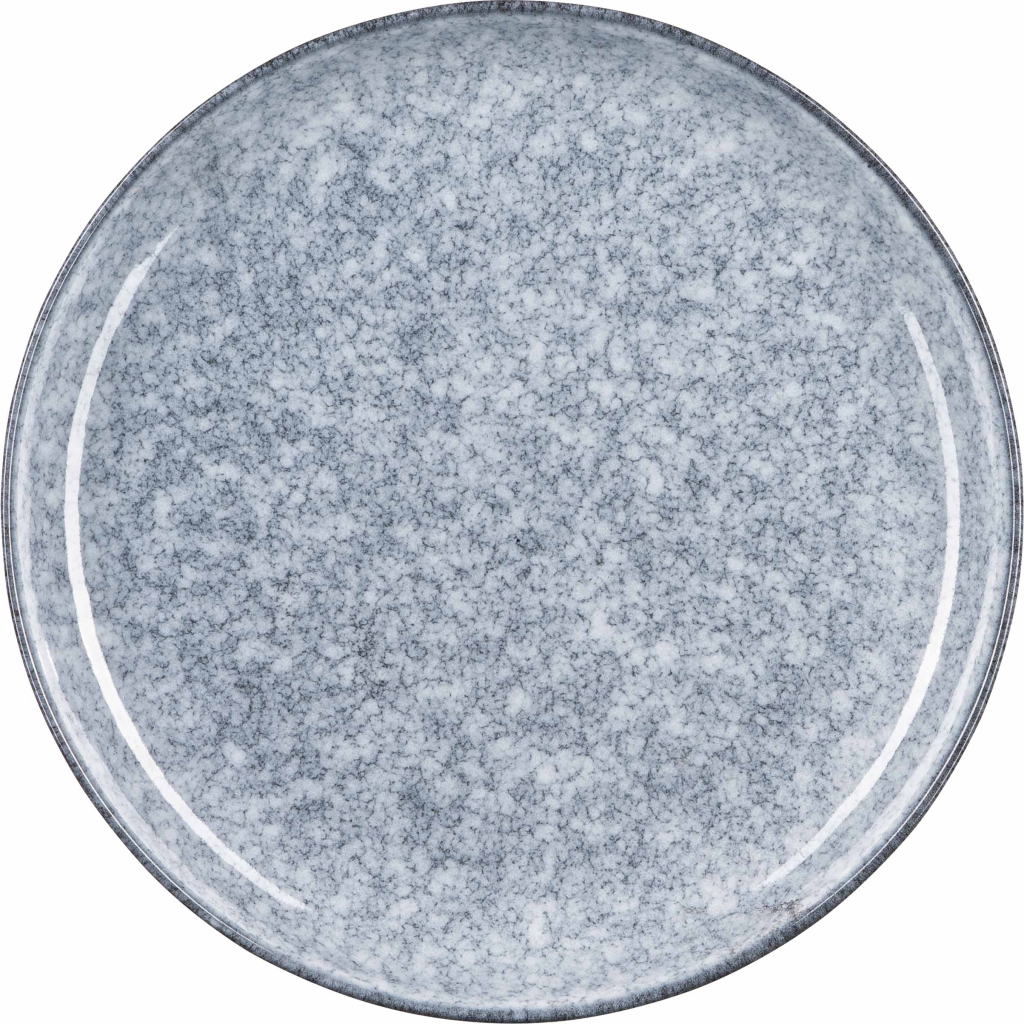 Тарілка Ardesto Loreto, 19см, порцеляна, сірий (AR1019LG) - зображення 1