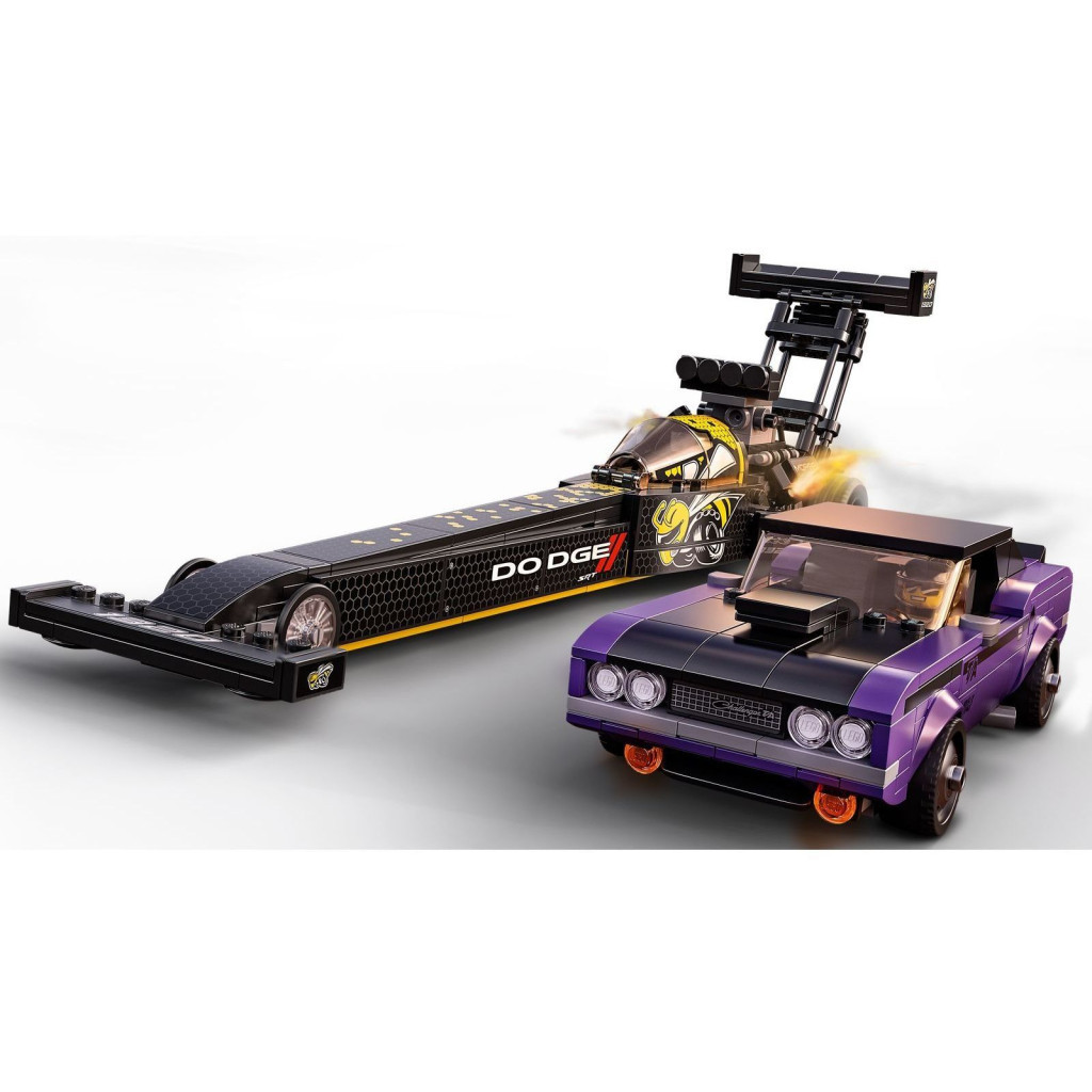 Конструктор LEGO Speed Champions Mopar Dodge//SRT Top Fuel Dragster and 1970 (76904) - зображення 7