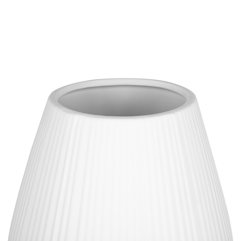 Ваза Ardesto Olbia, 12.5х14см, порцеляна, білий (AR3807W) - зображення 3