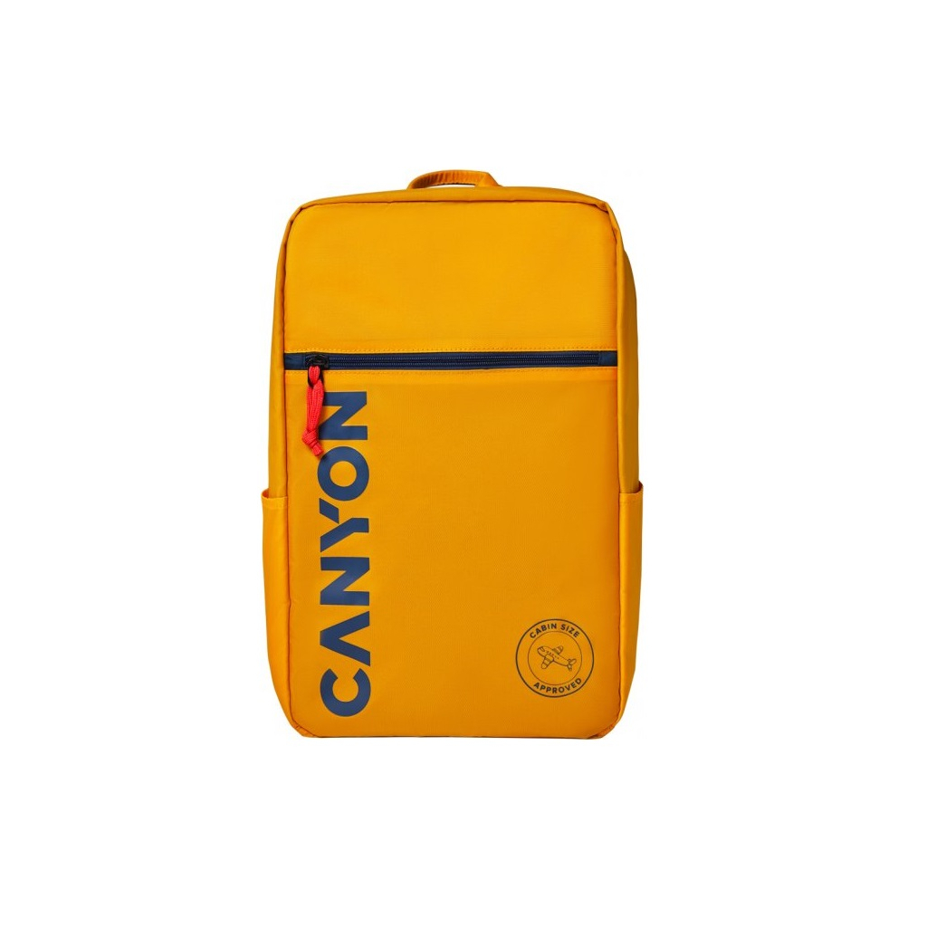 Рюкзак для ноутбука Canyon 15.6" CSZ02 Cabin size backpack, Yellow (CNS-CSZ02YW01) - зображення 1