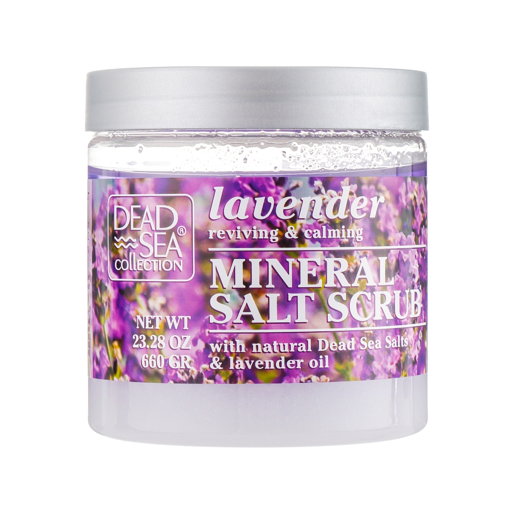 Скраб для тіла Dead Sea Collection з мінералами Мертвого моря та олією лаванди 660 г (7290102242788) - изображение 1