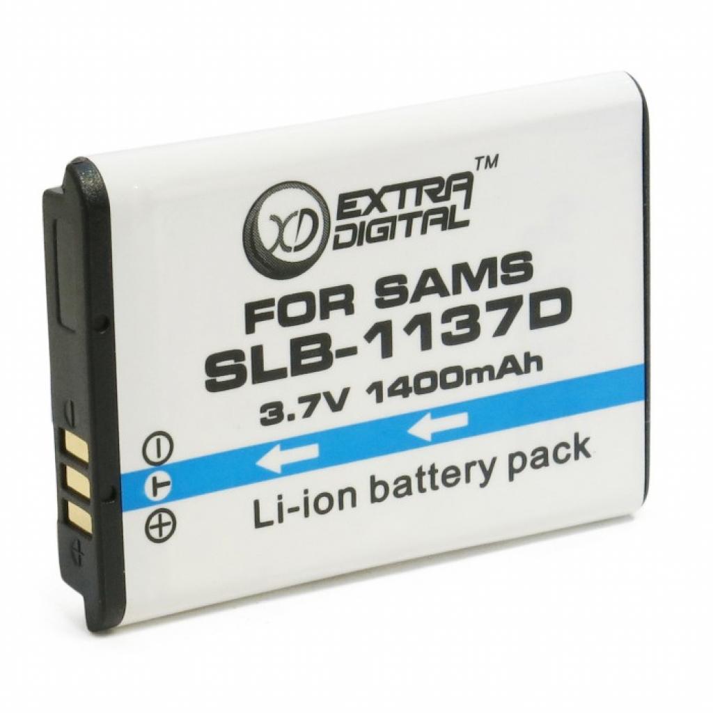 Акумулятор до фото/відео Extradigital Samsung SLB-1137D (BDS2635) - зображення 2