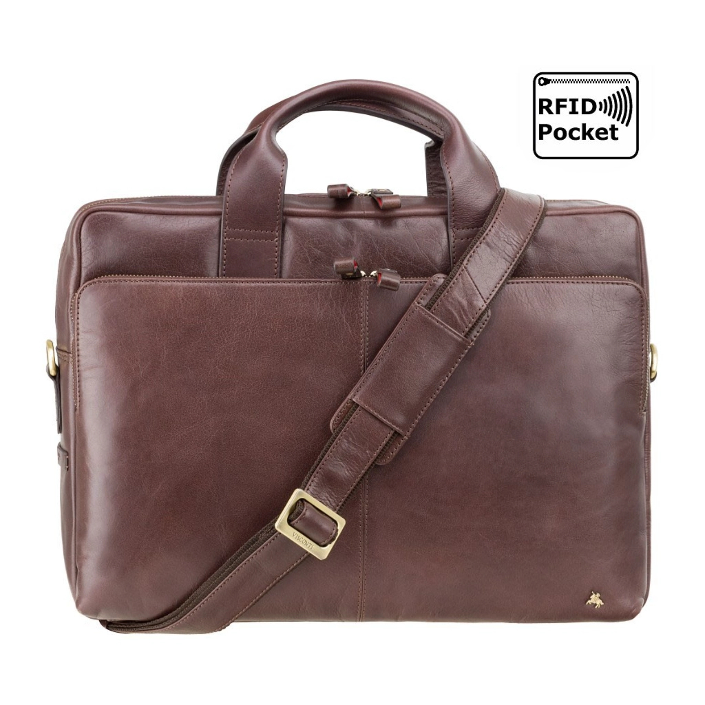 Сумка Visconti ML30 Hugo 13 Brown (ML30 BRN) - зображення 2