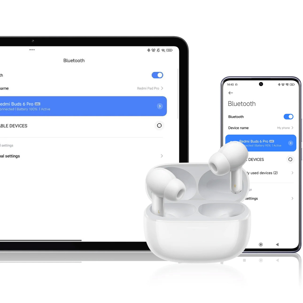 Навушники Xiaomi Redmi Buds 6 Pro (BHR9307GL) Space Black (1124219) - зображення 11