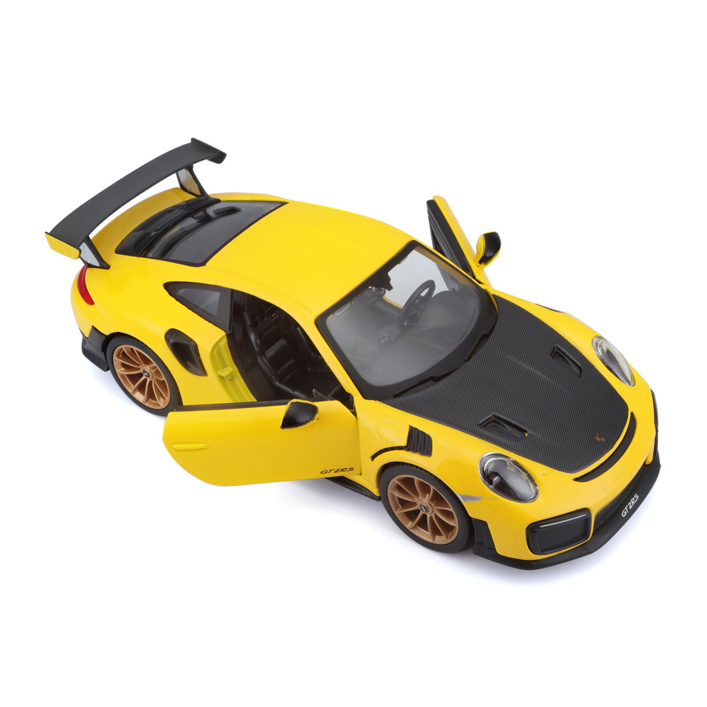 Машина Maisto Porsche 911 GT2 RS жовтий 124 (31523 yellow) - зображення 3