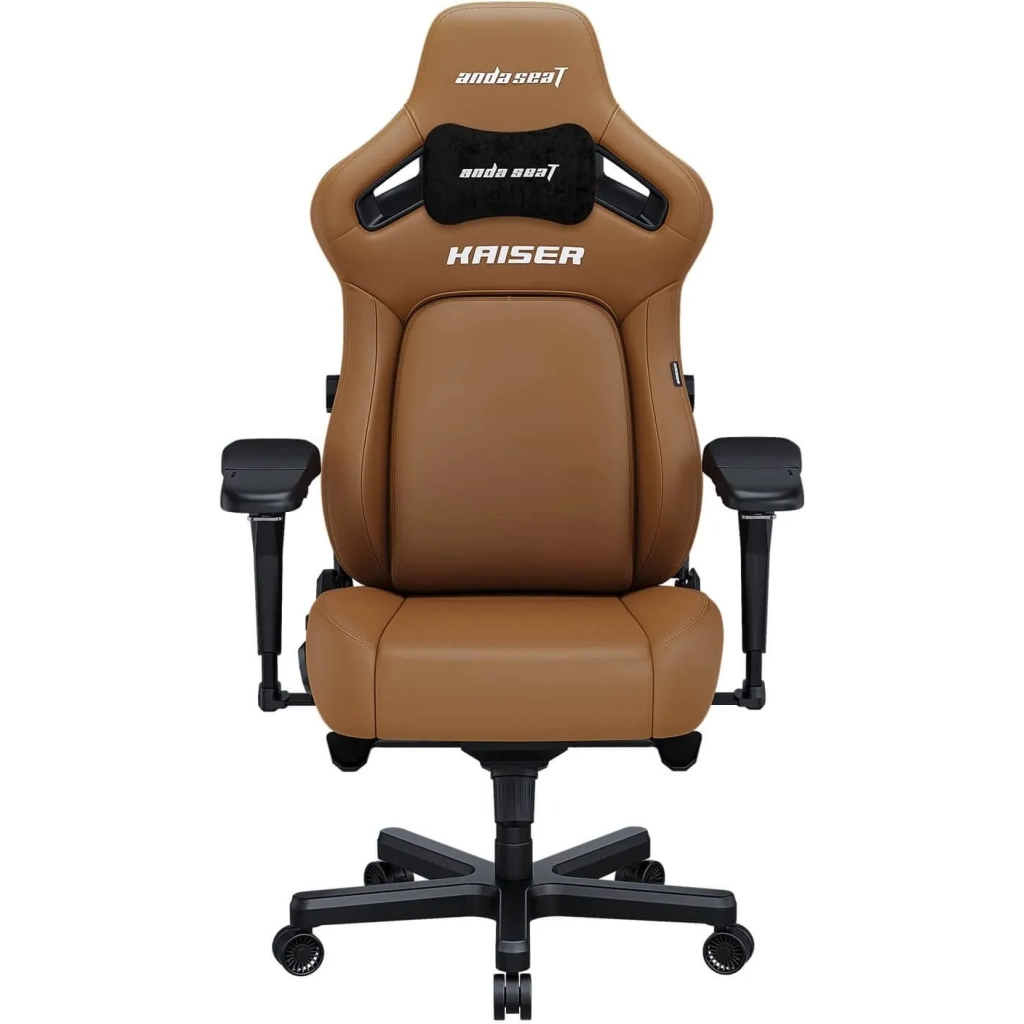 Крісло ігрове Anda Seat Kaiser 4 PVC Size XL Brown (AD12YDDC-XLL-20-K-PV/C) - зображення 1
