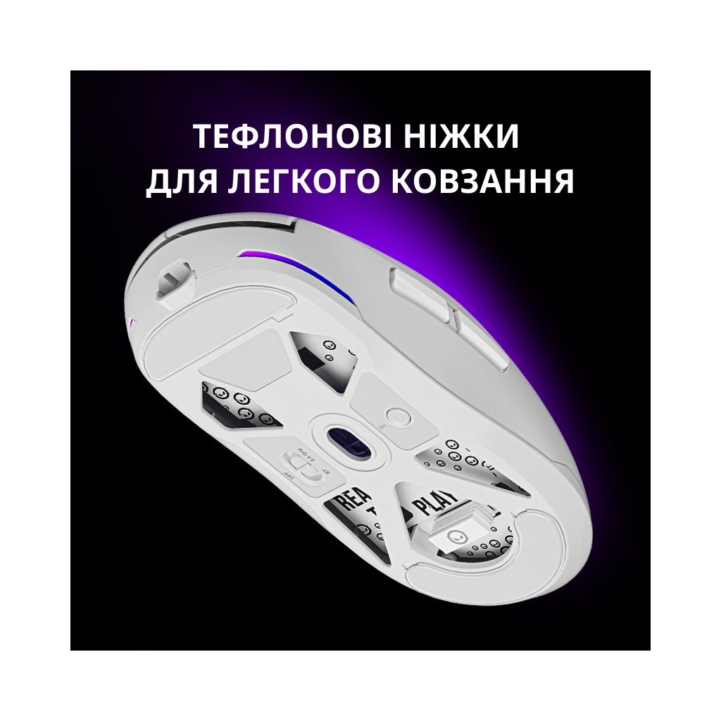 Мишка Lorgar MSA10W Wireless Gaming Black (LRG-MSA10W-BK) - зображення 11