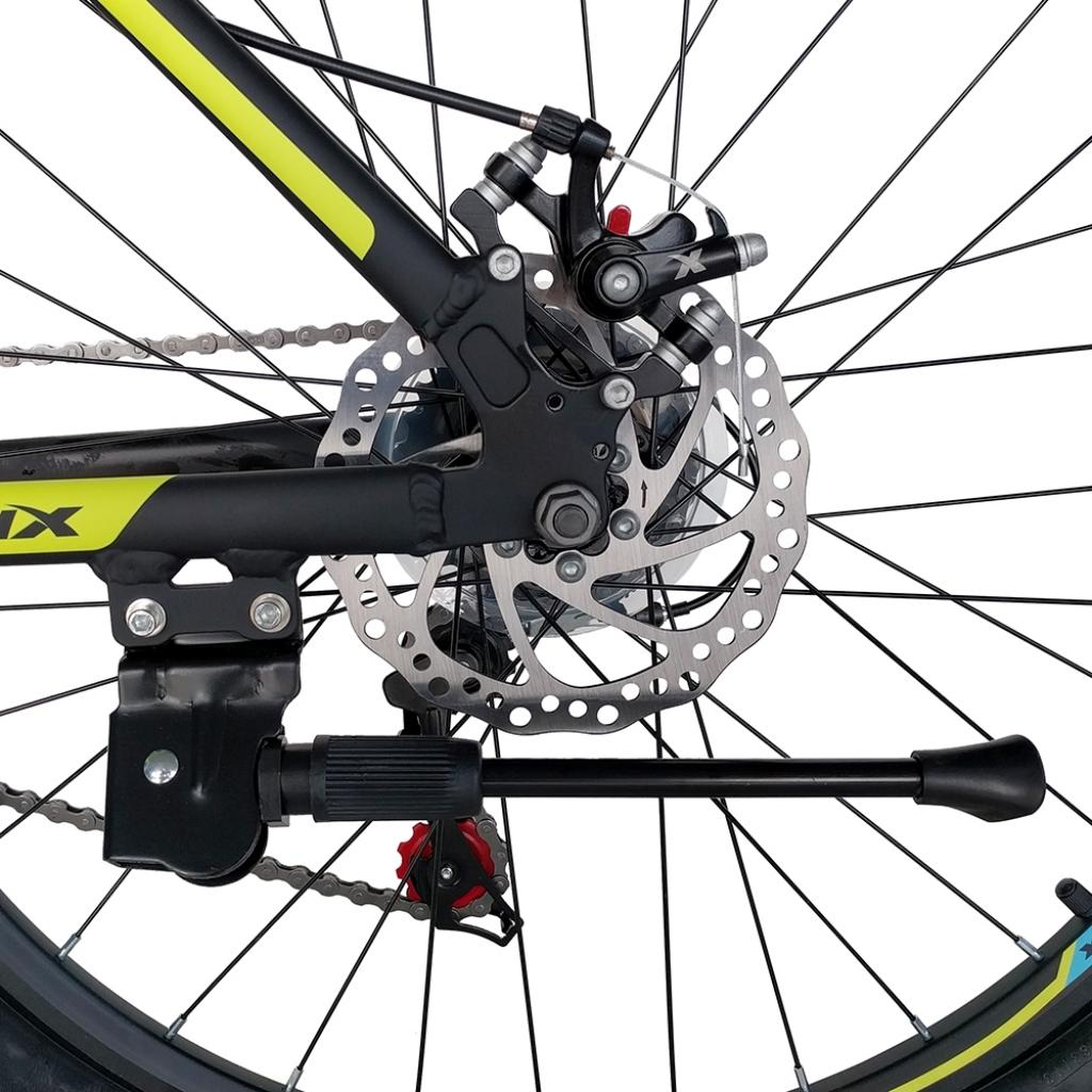 Велосипед Trinx M100 26"х15" Matt-Black-Blue-Yellow (M100.15MBBY) - зображення 4