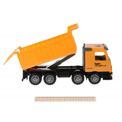 Спецтехніка Same Toy инерционный Super Combination Самосвал желтый с прицепом (98-87Ut-2) - изображение 2