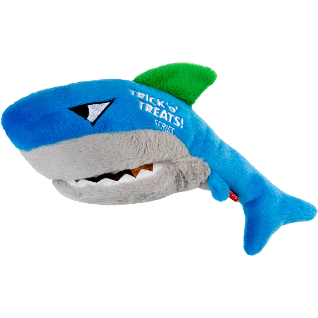 Іграшка для собак GiGwi Basic Акула для ласощів з пискавкою 30 см (75049) - зображення 3