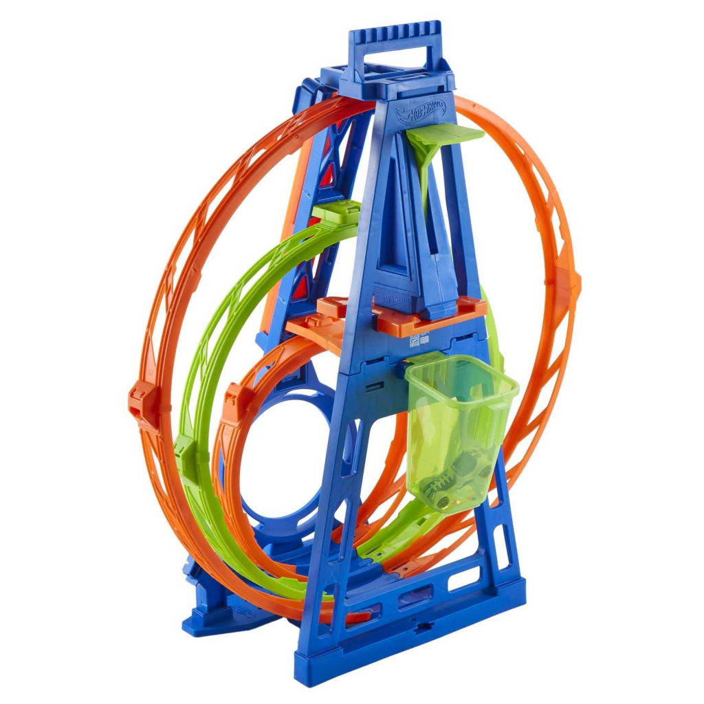 Автотрек Hot Wheels Потрійна петля (HMX37) - зображення 5