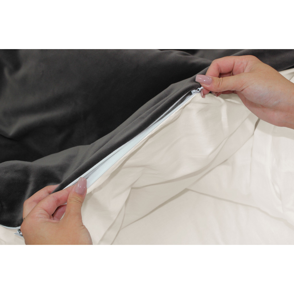 Постільна білизна MirSon Велюр Winter Delicate 28-0068 Camelia King Size (2200004036816) - зображення 5