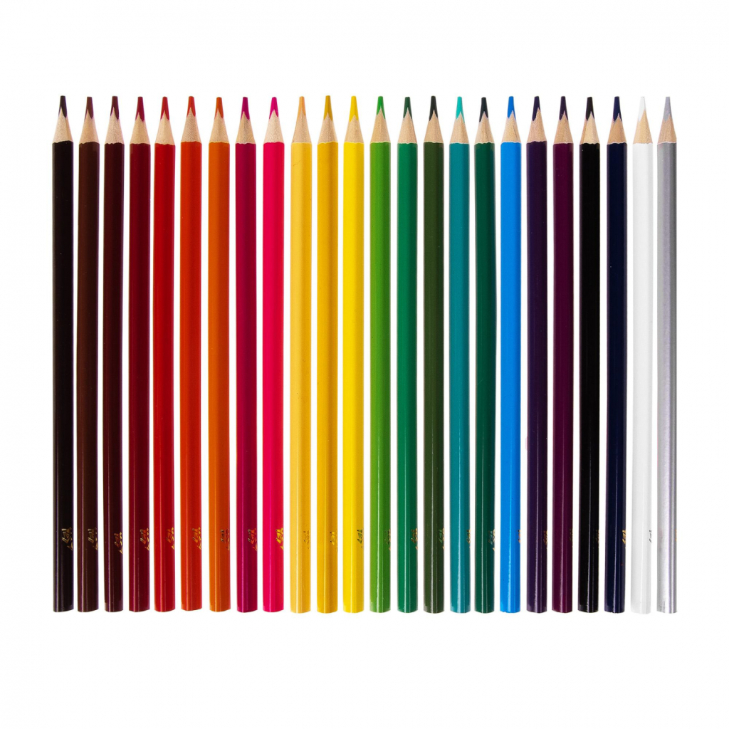 Олівці кольорові Yes Pusheen 24 кольорів (290771) - зображення 2