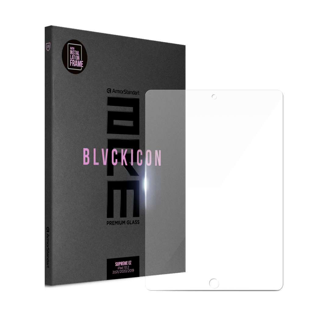 Скло захисне Armorstandart Supreme Black Icon Apple iPad 10.2 2021/2020/2019 (ARM78099) - зображення 1