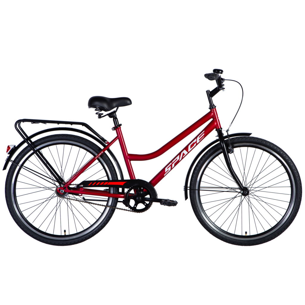Велосипед Space 26" Voyager рама-17" St рубіновий 2024 (OPS-SP-26-009) - зображення 1