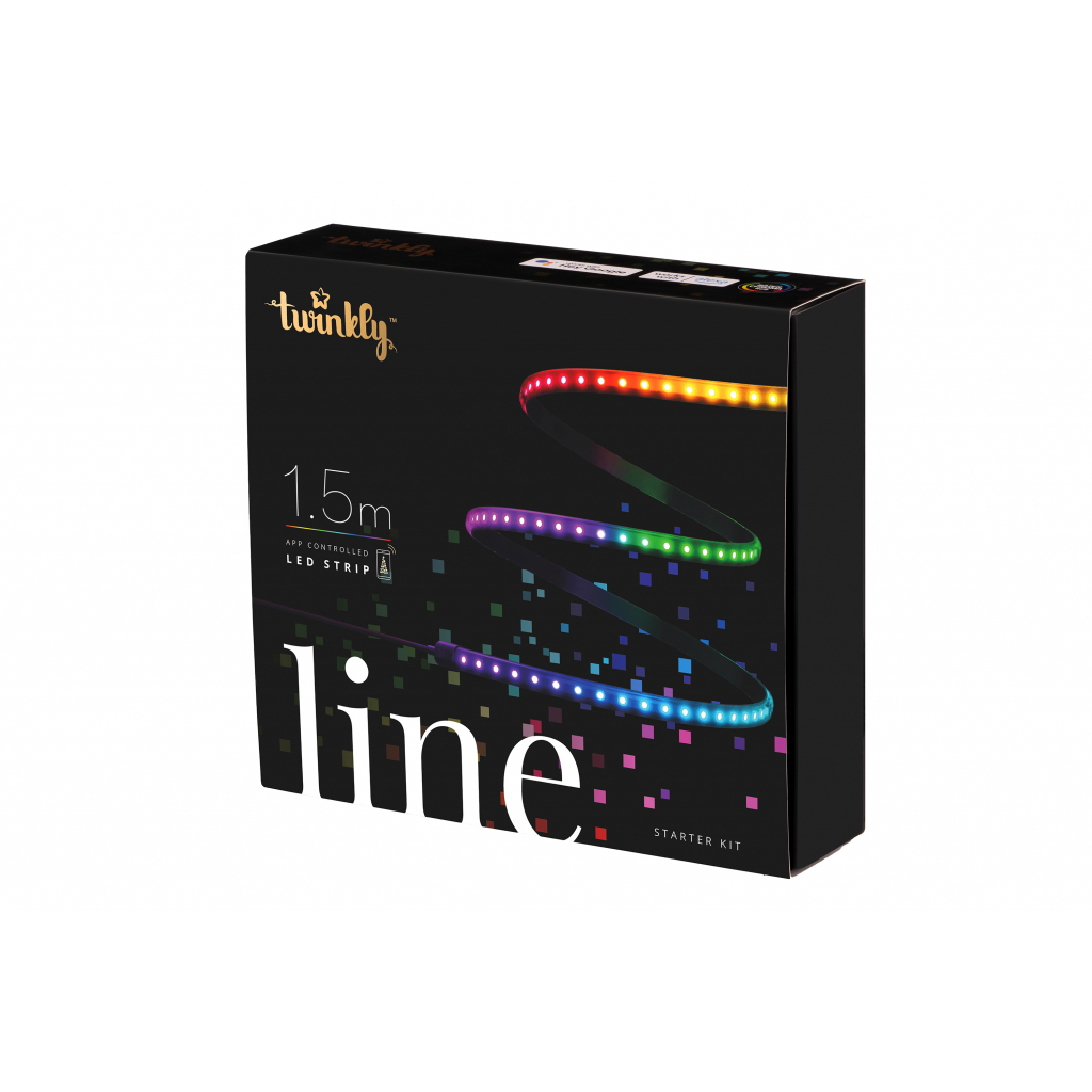 Гірлянда Twinkly Smart LED Twinkly Line RGB, підсвічування, Gen II, IP20, 1,5 (TWL100STW-BEU) - зображення 2