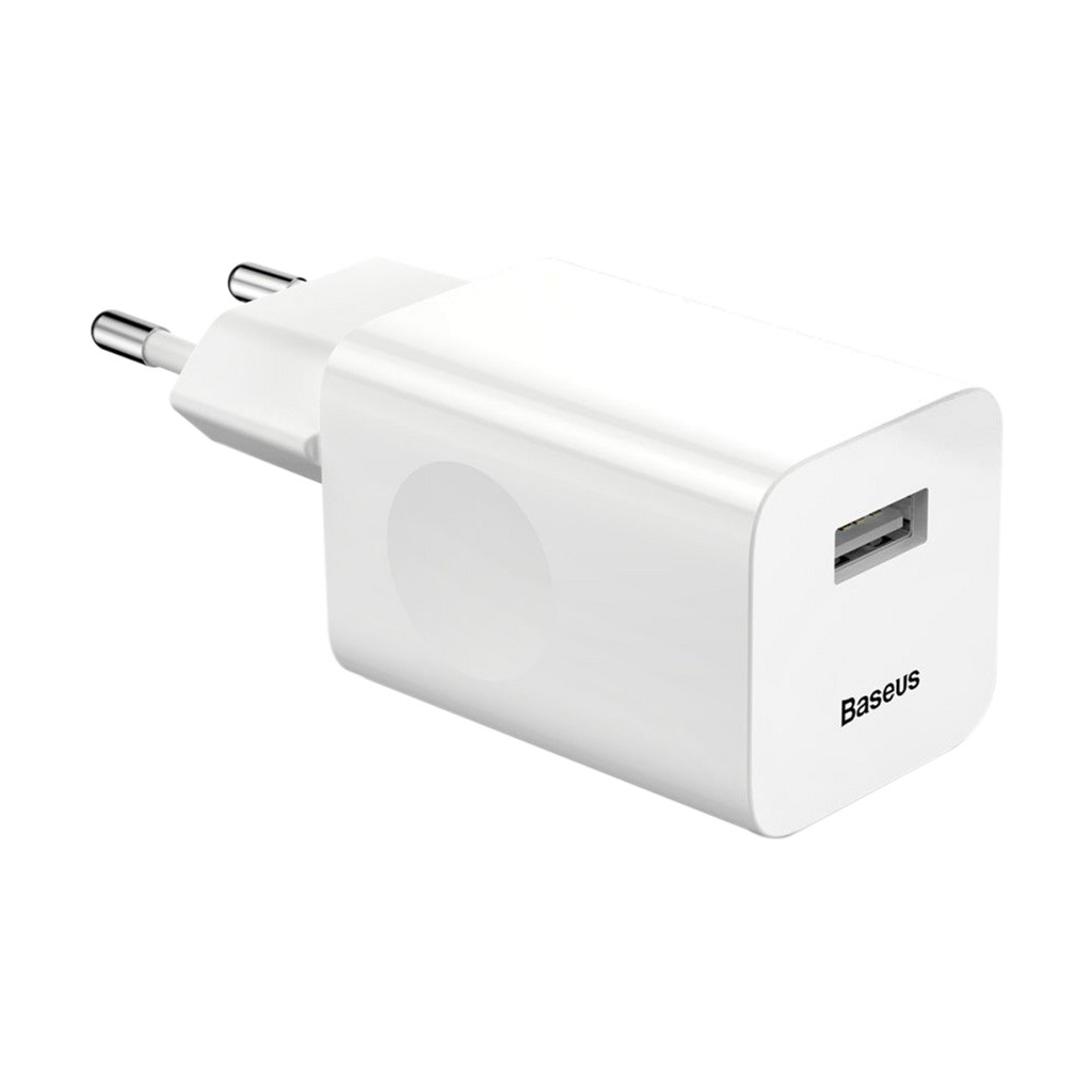 Зарядний пристрій Baseus Home Charger White (CCALL-BX02) - зображення 1