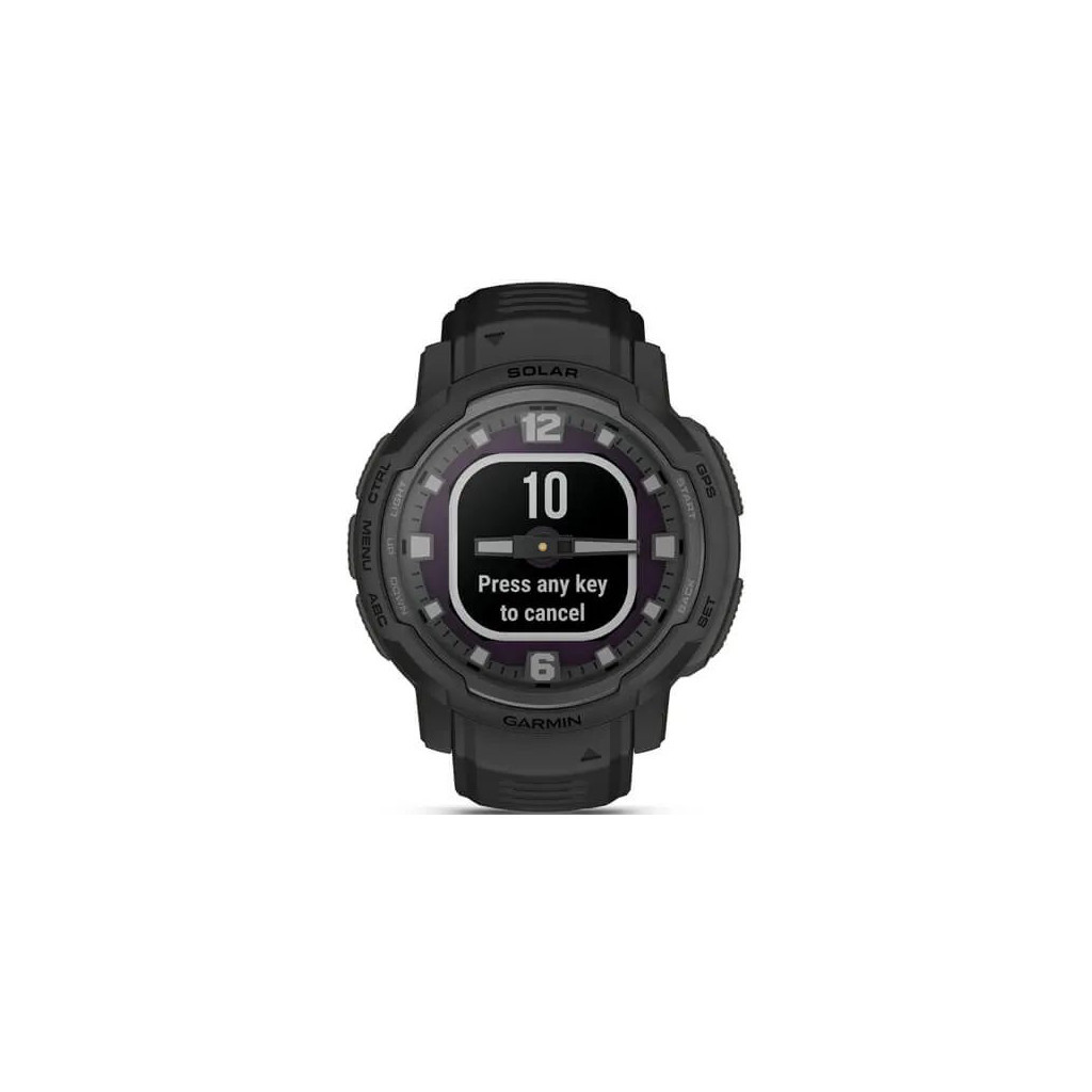 Смарт-годинник Garmin Instinct Crossover Solar, Tactical Edition, Black, GPS (010-02730-00) - зображення 7