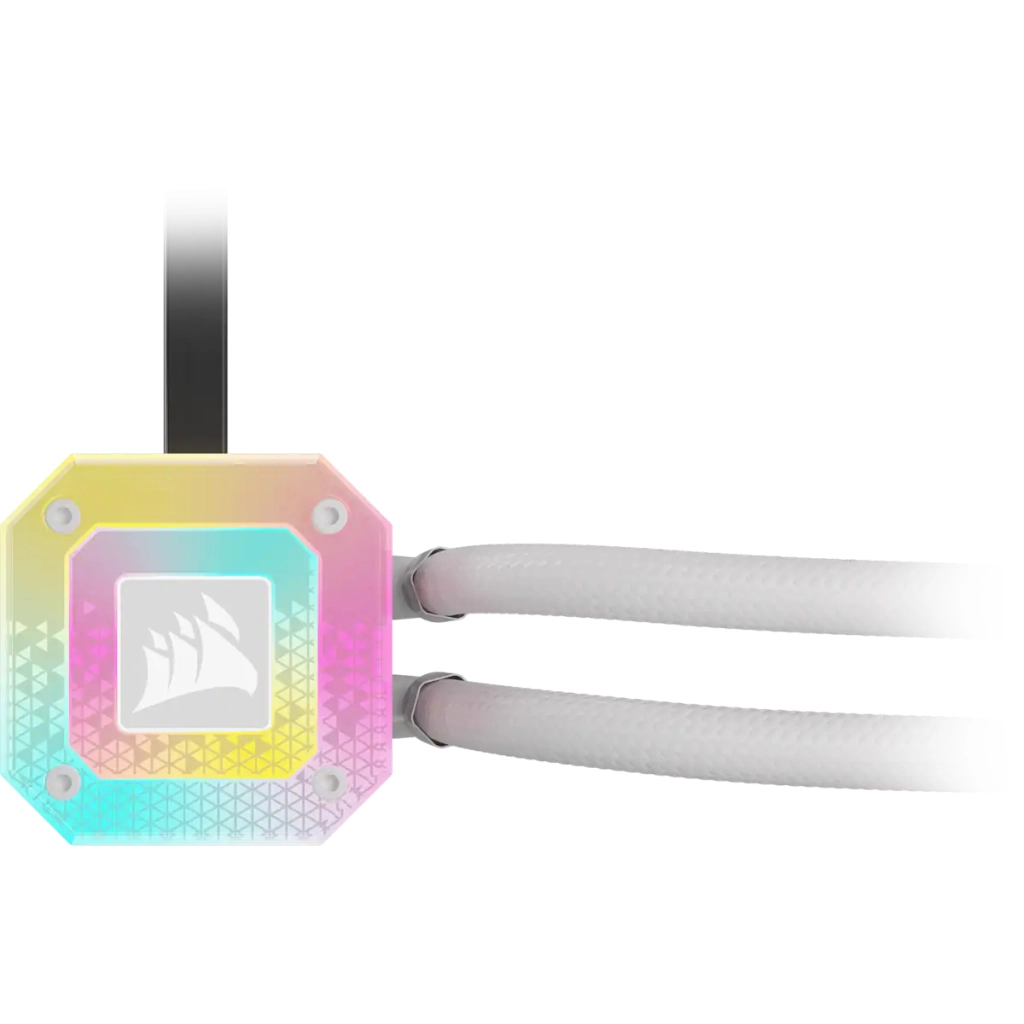 Система рідинного охолодження Corsair iCUE H100i Elite Capellix XT White Li (CW-9060072-WW) - зображення 7