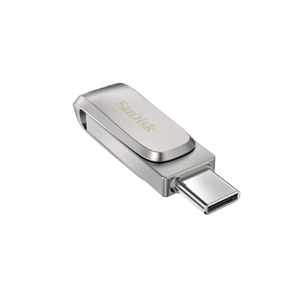 USB флеш накопичувач SanDisk 256GB Ultra Dual Drive Luxe USB 3.1 + Type-C (SDDDC4-256G-G46) - зображення 2