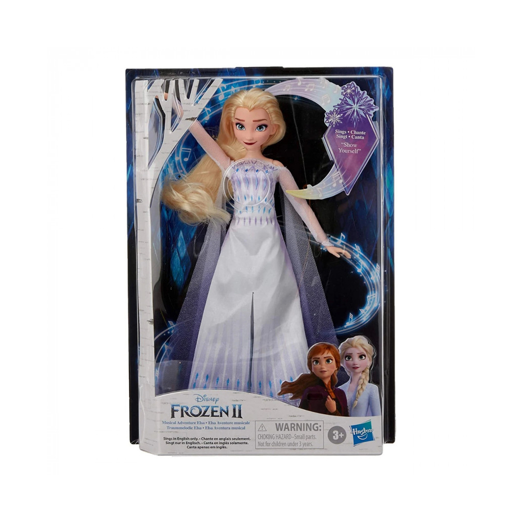 Лялька Hasbro Disney Frozen 2 Музична подорож Ельзи 35 см (6283950) - зображення 2
