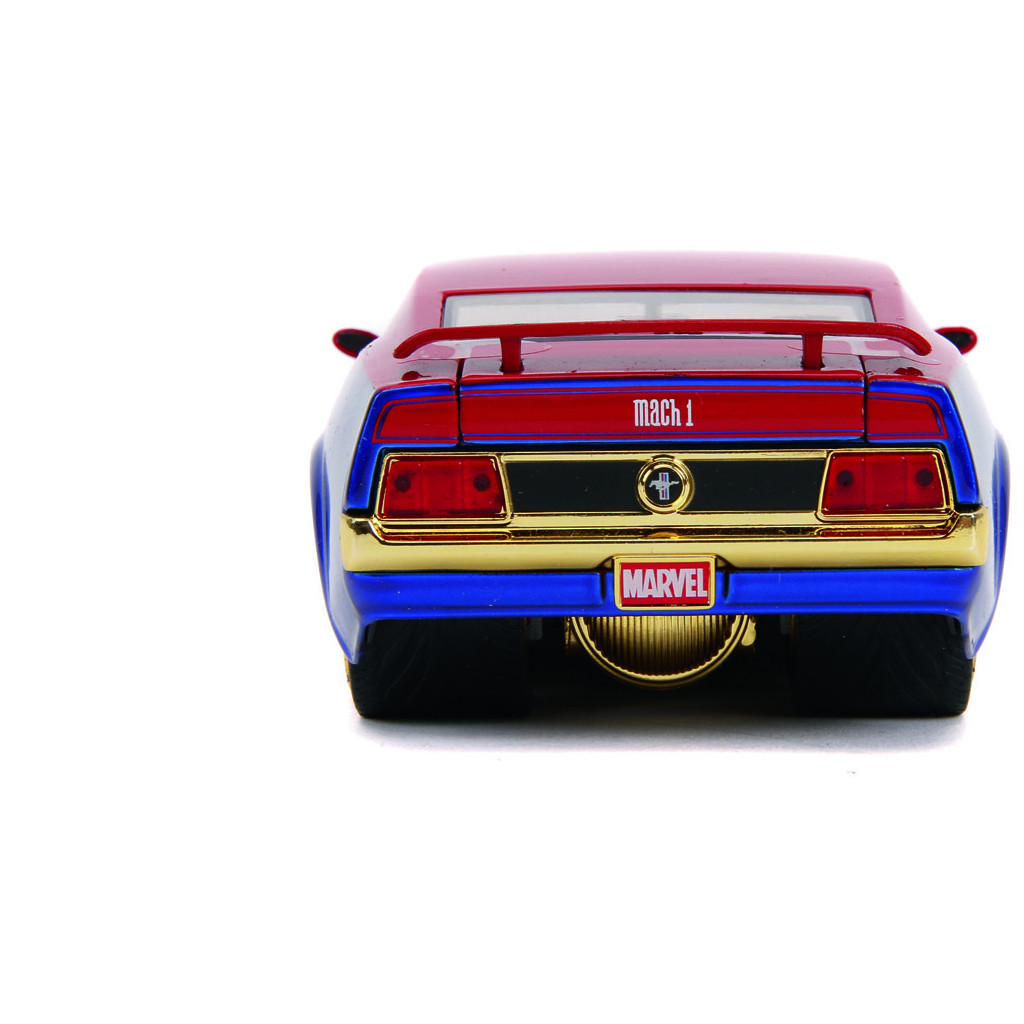 Машина Jada металева Марвел Форд Мустанг Мах 1973 з фігуркою Капітан Марвел 1:24 (253225009) - зображення 10