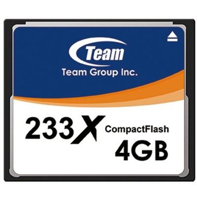 Карта пам'яті Team 4GB Compact Flash 233x (TCF4G23301) - зображення 1