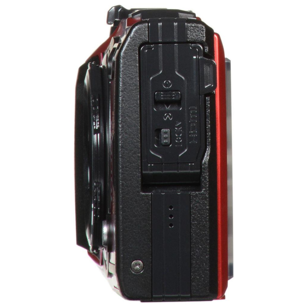 Цифровий фотоапарат Olympus TG-5 Red (Waterproof - 15m; GPS; 4K; Wi-Fi) + case (V104190RE010) - зображення 6