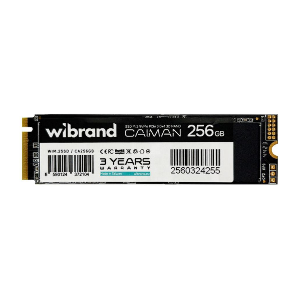Накопичувач SSD M.2 2280 256GB Caiman Wibrand (WIM.2SSD/CA256GB) - изображение 2