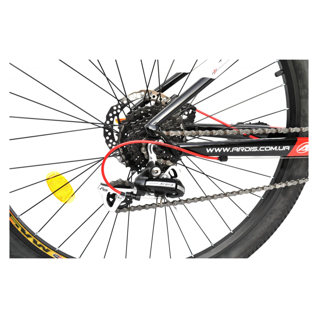 Велосипед Ardis Extreme 27.5" рама-17" Al Black/Red/White (02411) - зображення 3