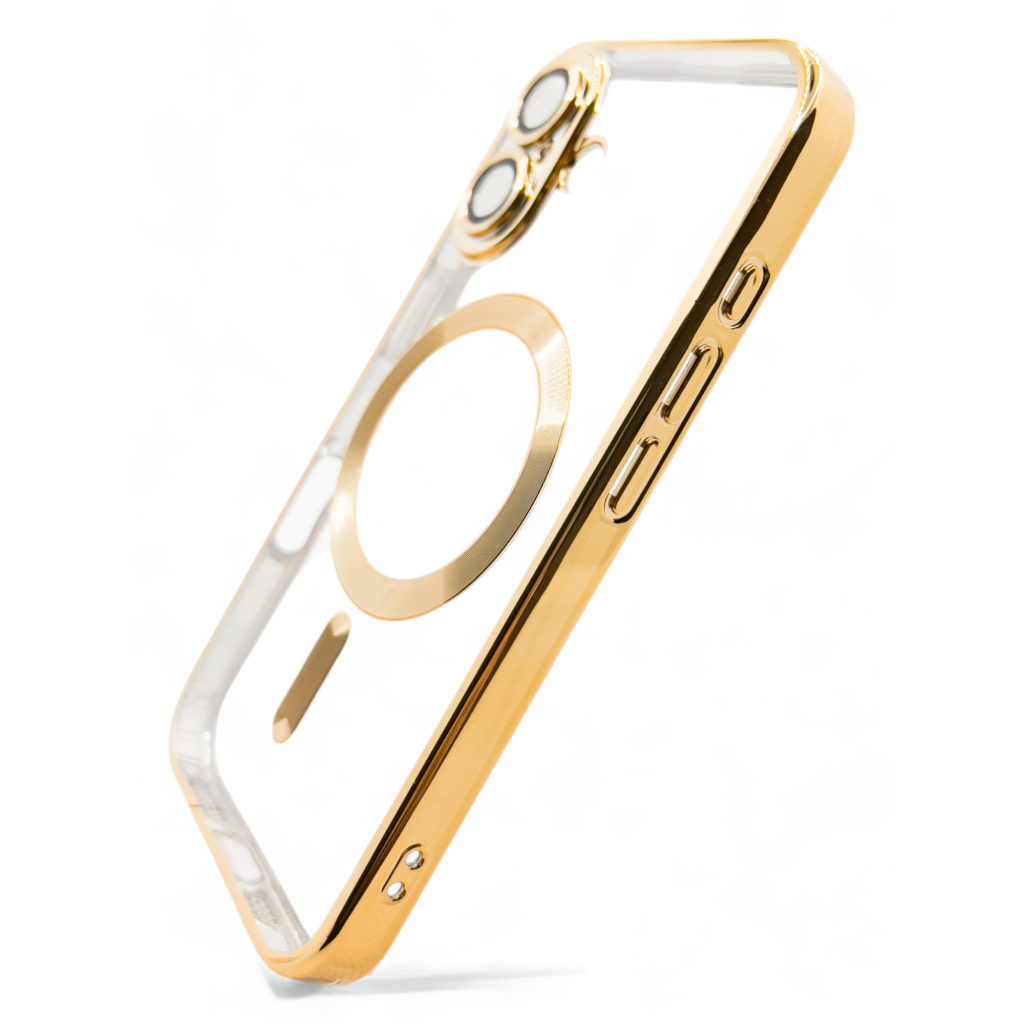 Чохол до мобільного телефона BeCover TPU Chrome Case (MagSafe) для Apple iPhone 16 Plus Gold (712076) - зображення 2