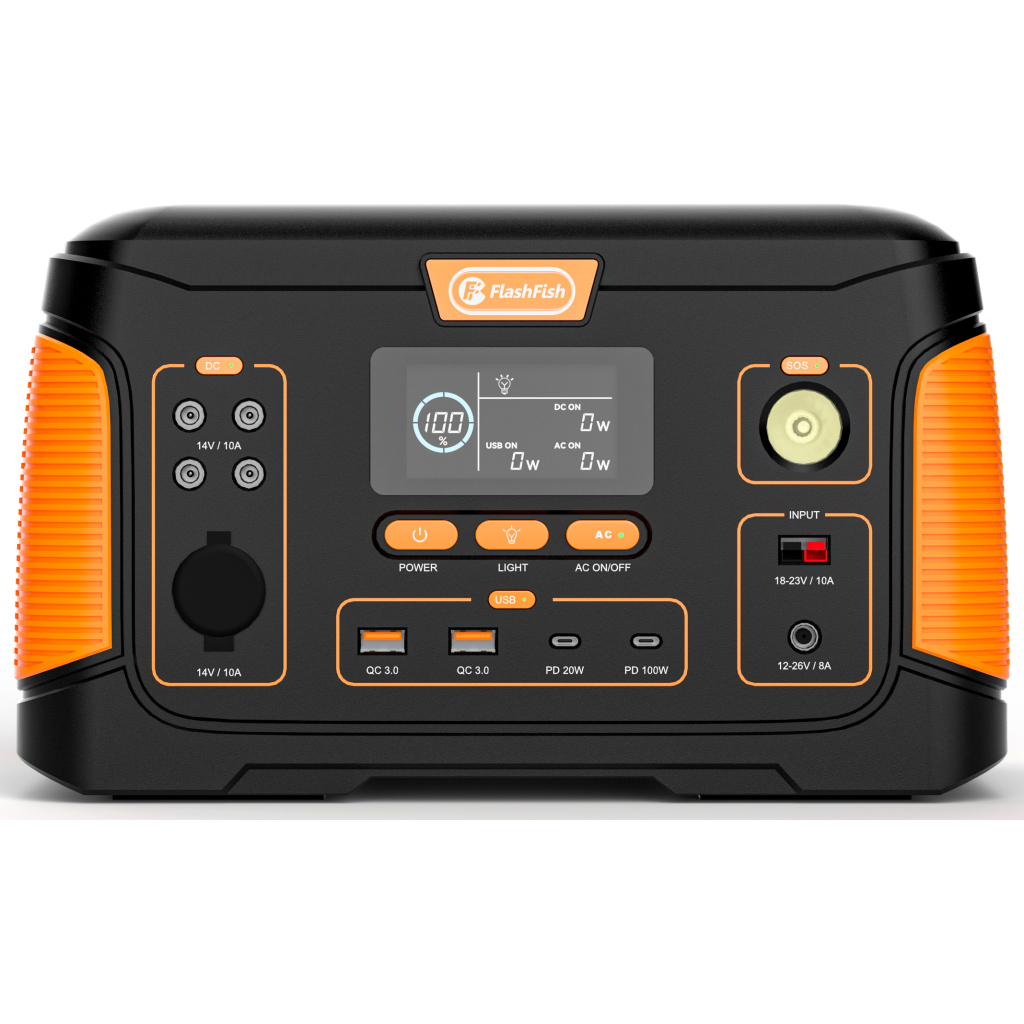 Зарядна станція FlashFish J1000Plus, 1000W (J1000Plus) - зображення 2