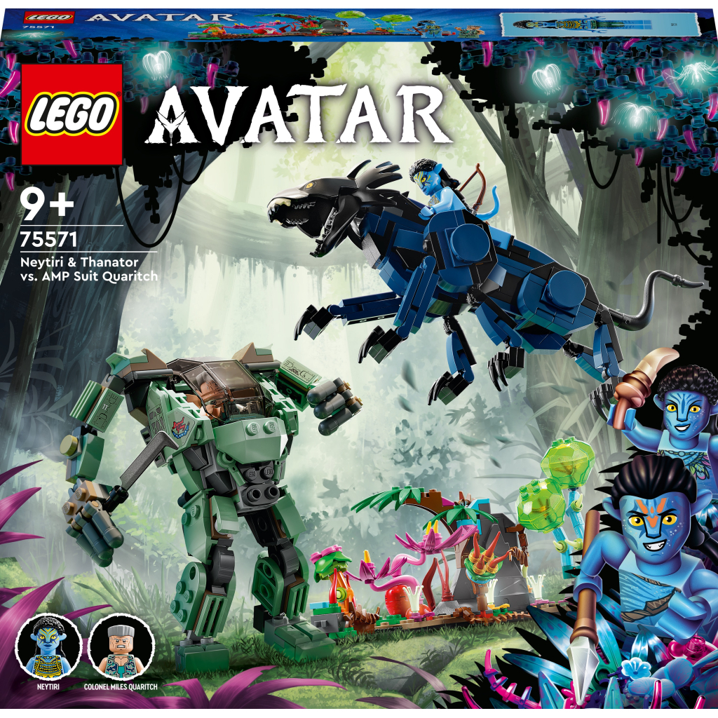 Конструктор LEGO Avatar Нейтірі та Танатор проти Куарітча у скафандрі УМП 560 деталей (75571) - зображення 1