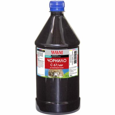 Чорнило WWM Canon IPF-107 1000г Matte Black Pigmented IPF-107MBk (C67/MBP-4) - зображення 1