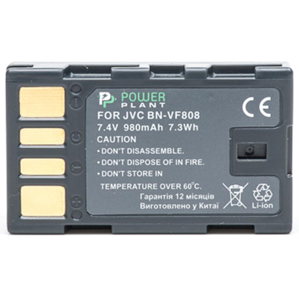 Акумулятор до фото/відео PowerPlant JVC BN-VF808 (DV00DV1196) - зображення 2