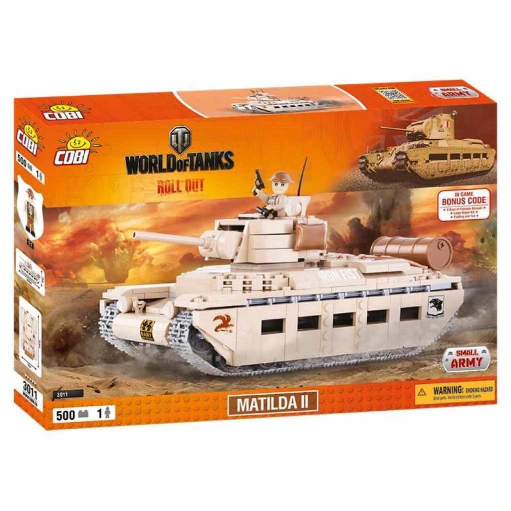 Конструктор Cobi World Of Tanks Матільда, 500 деталей (COBI-3011) (5902251030117) - зображення 1