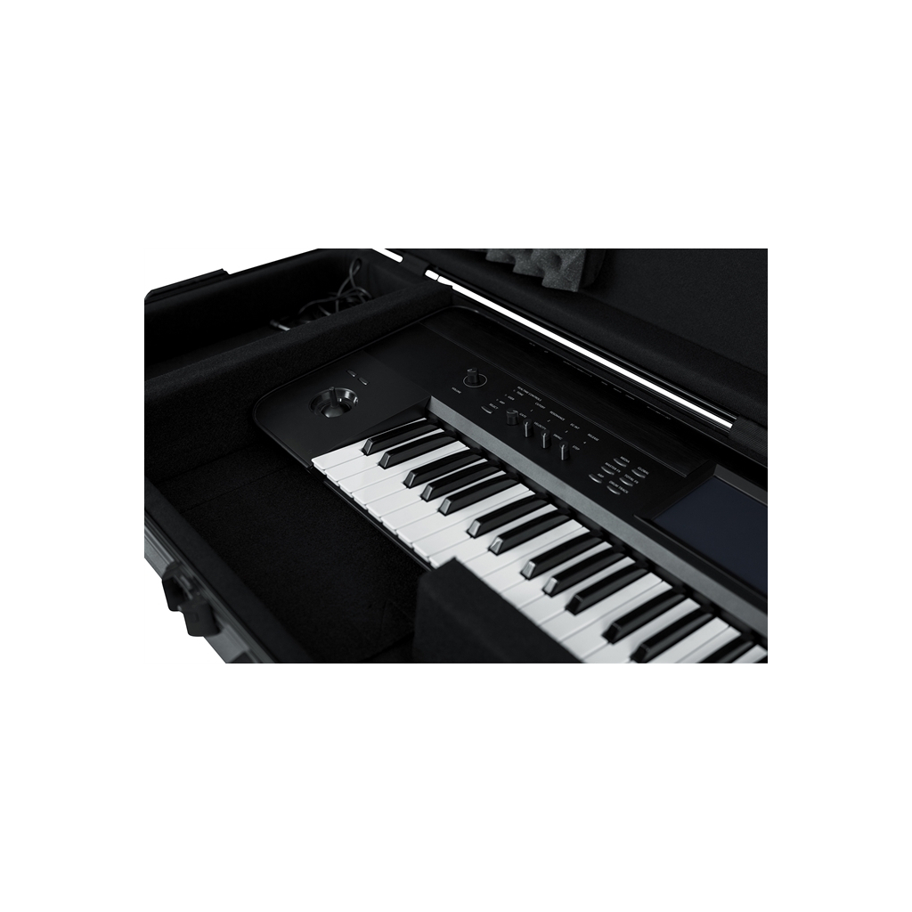 Кейс для клавішних Gator TSA ATA Molded 76-note Keyboard Case w/ Wheels (GTSA-KEY76) - зображення 5