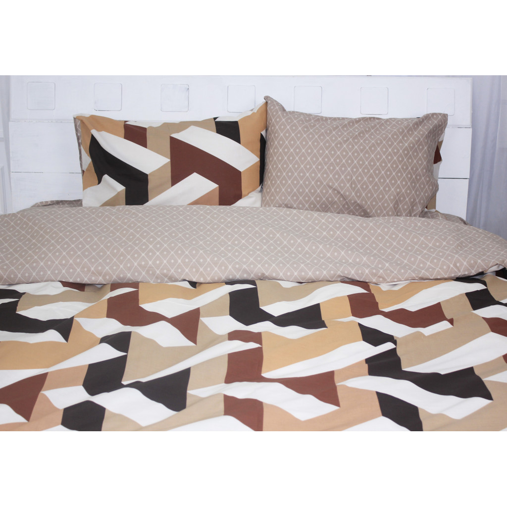 Постільна білизна MirSon Бязь Ranforce Elite 17-0101 Pompeu 160х220 (2200004699714) - зображення 1