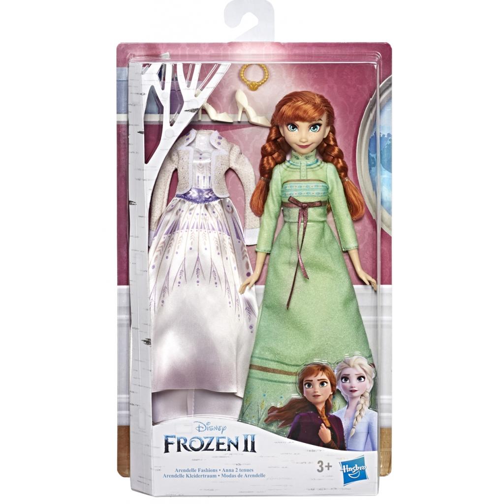 Лялька Hasbro Frozen Крижане серце 2 Анна з додатковим вбранням (E5500_E6908) - зображення 4