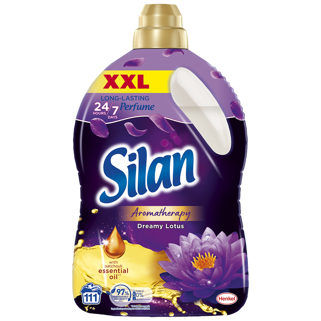 Кондиціонер для білизни Silan Ароматерапія Казковий Лотос 2.775 л (9000101544367) - изображение 1