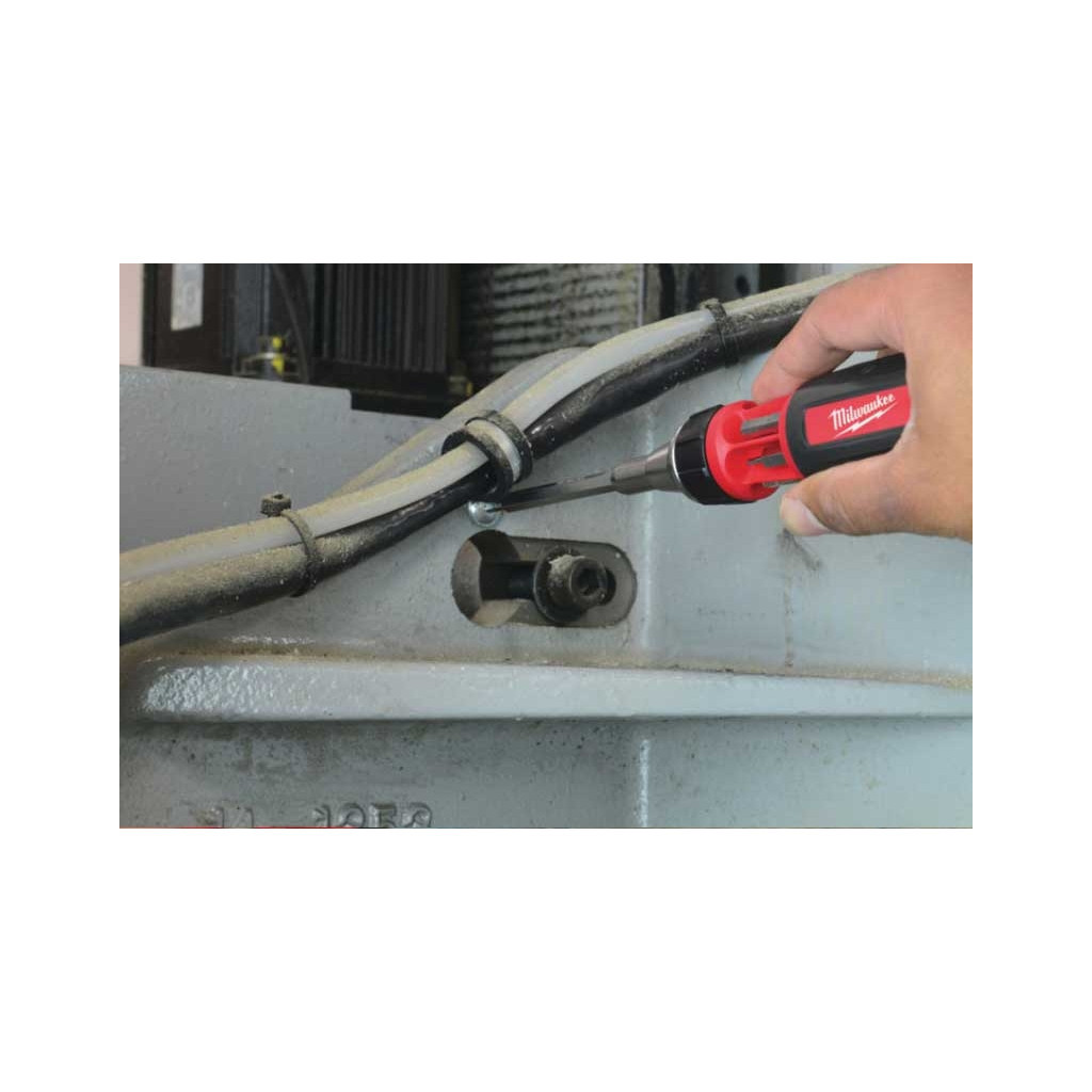 Набір викруток Milwaukee HEX з тріскачкою 9 в 1 (4932471599) - зображення 8