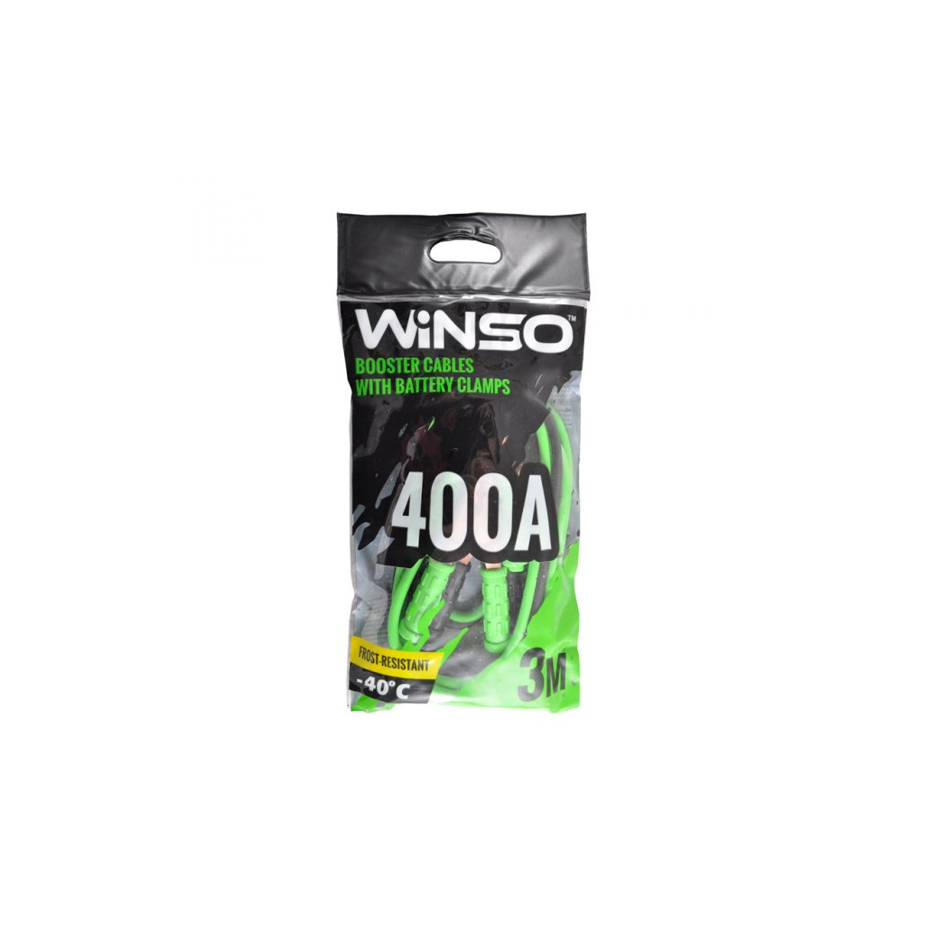 Дроти для запуску для автомобіля WINSO 400А, 3м (138420) - изображение 2